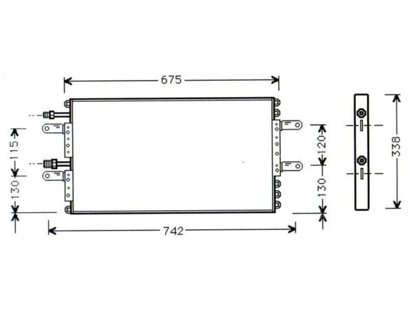 condenseur f