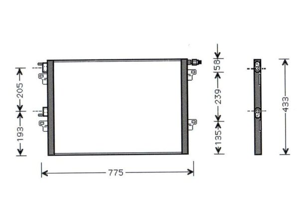 condenseur f