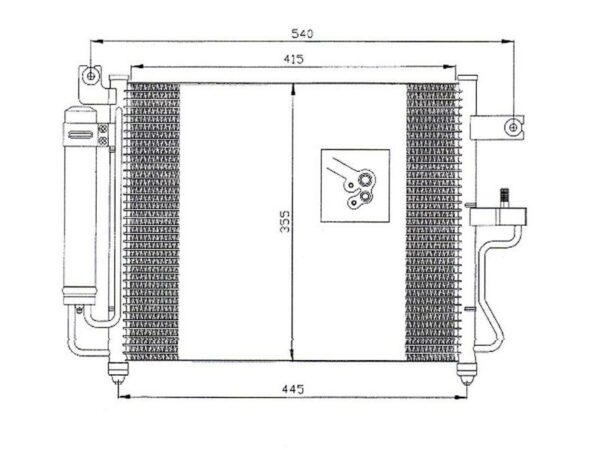 condenseur f