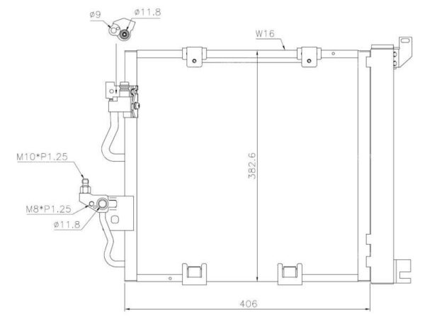 condenseur f