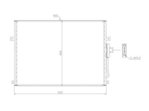 condenseur f