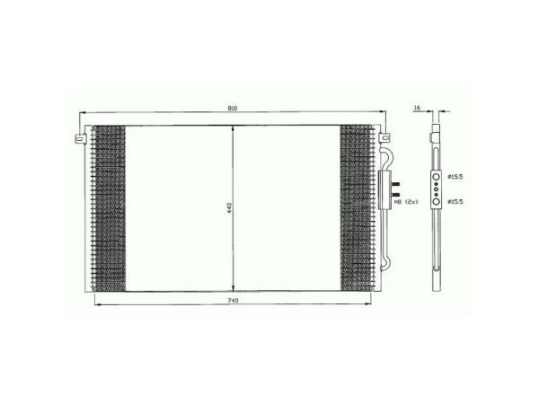 condenseur f