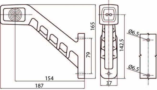 Feu multifonctions à LED Droit – Image 2