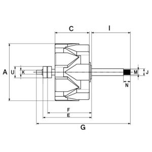 Rotor ***remplace 137242*** 136286