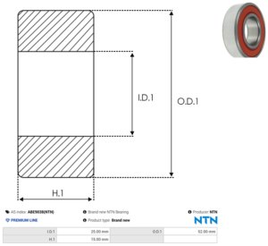 Roulement ABE9038(NTN)