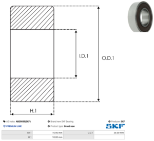 Roulement ABE9039(SKF)