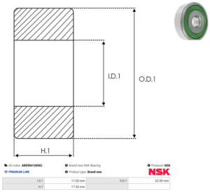 Roulement ABE9041(NSK)