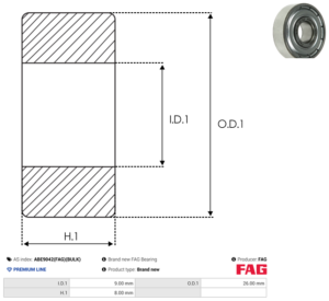 Roulement ABE9042(FAG)(BULK)