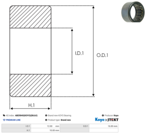 Roulement ABE9045(KOYO)(BULK)