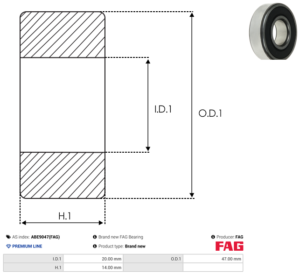 Roulement ABE9047(FAG)