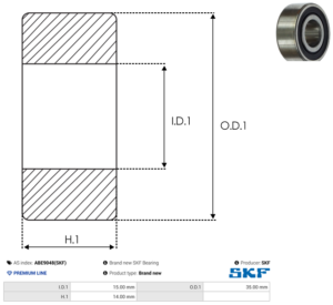 Roulement ABE9048(SKF)