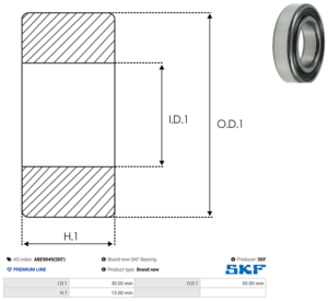 Roulement ABE9049(SKF)