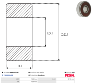 Roulement ABE9050(NSK)