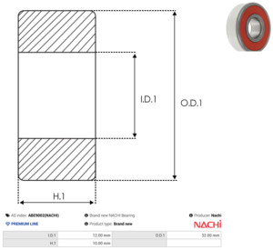 Roulement ABE9002(NACHI)