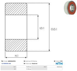 Roulement ABE9003(NTN)
