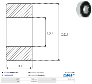 Roulement ABE9003(SKF)