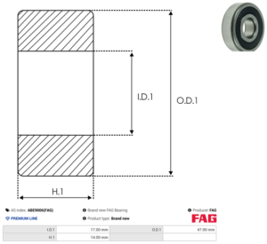 Roulement ABE9006(FAG)