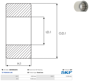 Roulement ABE9080(SKF)