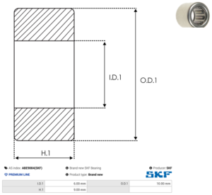 Roulement ABE9084(SKF)
