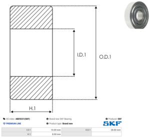 Roulement ABE9231(SKF)