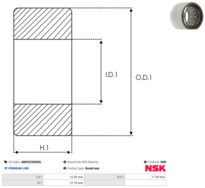Roulement ABE9233(NSK)