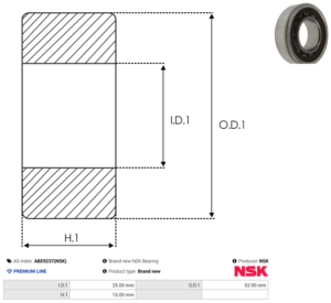 Roulement ABE9237(NSK)