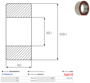 Roulement ABE9239(NACHI)