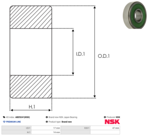 Roulement ABE9241(NSK)