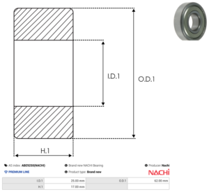 Roulement ABE9250(NACHI)