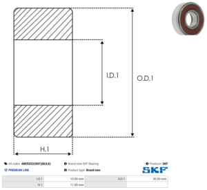 Roulement ABE9252(SKF)(BULK)
