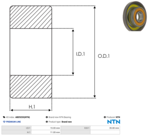 Roulement ABE9255(NTN)