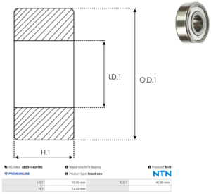 Roulement ABE9154(NTN)
