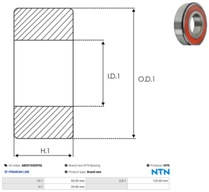 Roulement ABE9159(NTN)