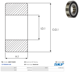 Roulement ABE9175(SKF)