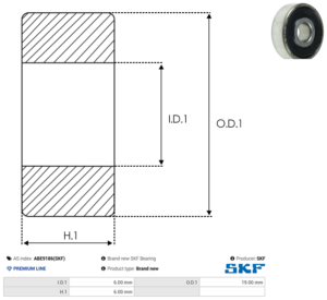 Roulement ABE9186(SKF)