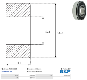 Roulement ABE9188(SKF)