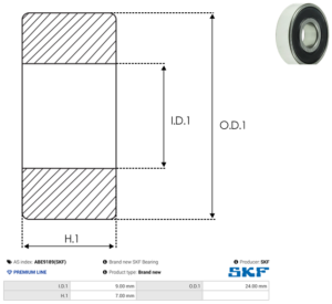 Roulement ABE9189(SKF)