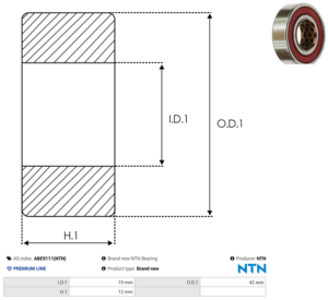 Roulement ABE9111(NTN)
