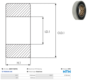 Roulement ABE9119(NTN)