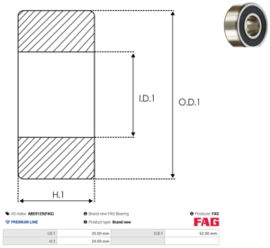 Roulement ABE9129(FAG)