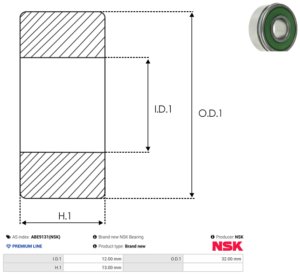 Roulement ABE9131(NSK)