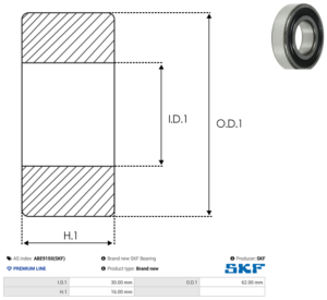 Roulement ABE9150(SKF)