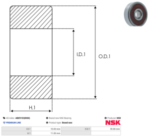 Roulement ABE9153(NSK)