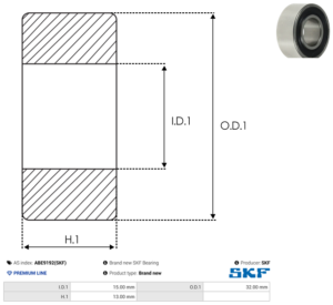 Roulement ABE9192(SKF)