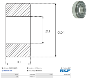 Roulement ABE9198(SKF)