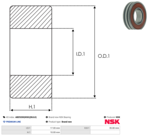 Roulement ABE9200(NSK)(BULK)