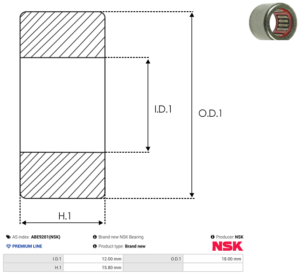 Roulement ABE9201(NSK)