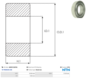Roulement ABE9212(NTN)
