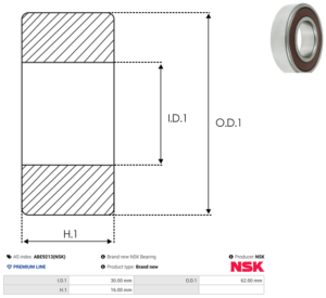 Roulement ABE9213(NSK)