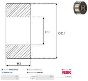 Roulement ABE9011(NSK)